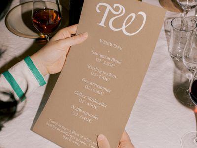 Speisekarte Restaurant Winebar